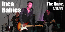 Inca Babies live at The Hope, Brighton, 1st November 2014